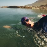 Triathlon long distance swimming