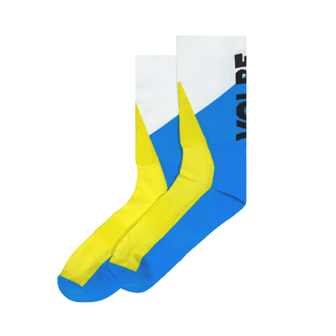 CALCETINES VOLBE BANDERA CANARIA CICLISMO