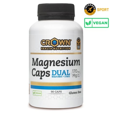 MAGNESIUM CAPS DUAL CROWN 90 CAPS