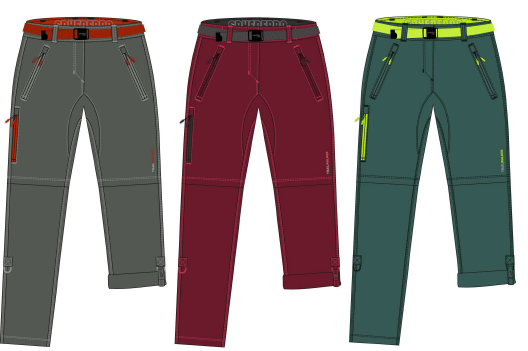 PANTALÓN TREKKING MUJER DESMONTABLE - ALOÑA