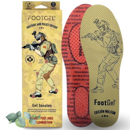 PLANTILLAS FOOTGEL EDICIÓN MILITAR Y POLICIAL