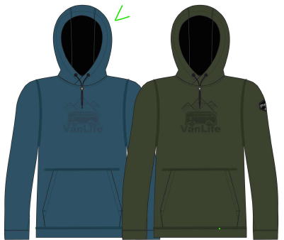 SUDADERA TREKKING HOMBRE - GUARDIAN