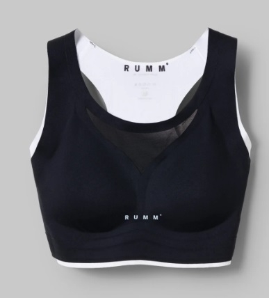 TOP RUMM ESSENTIAL WOMAN NEGRO-BLANCO